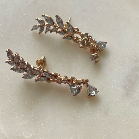 Swarovski Dropping Rain Earrings - Picture 4 of 6